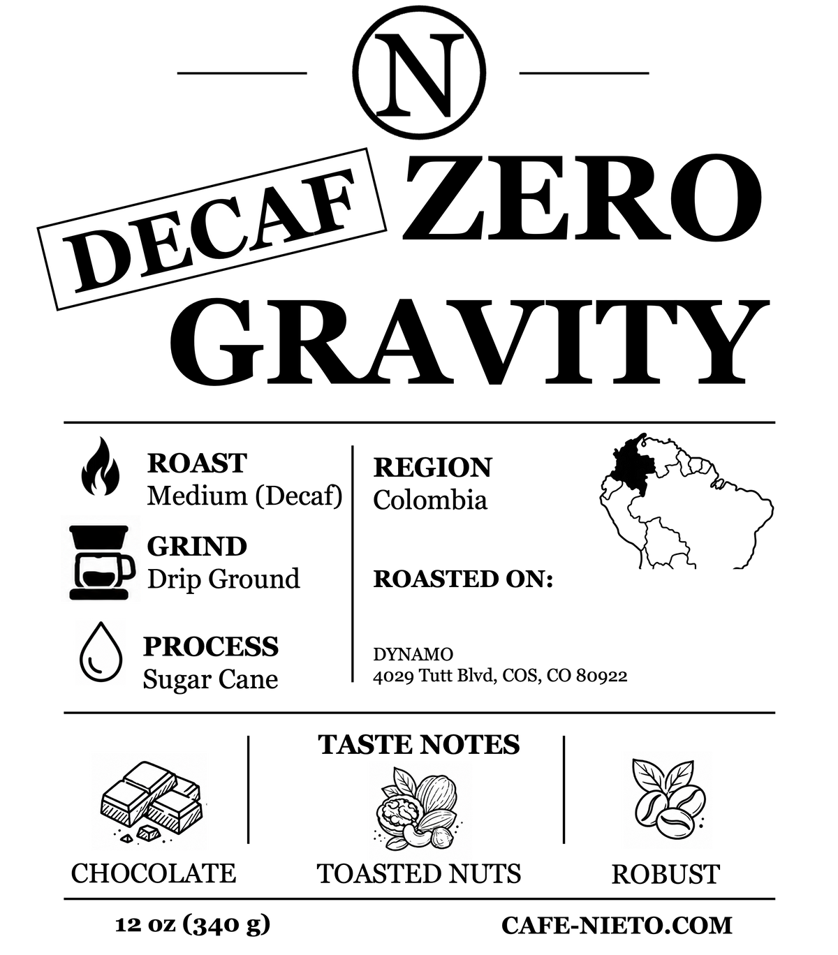 ZERO GRAVITY (DECAF)
