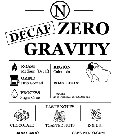 ZERO GRAVITY (DECAF)